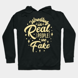 Wrestling Reality Tee Hoodie